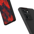 Чoхол до Samsung Galaxy S21 Ultra, Silicone Lite, чорний