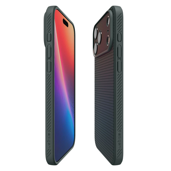 Чохол Spigen Liquid Air для iPhone 17 Pro, Abyss Green