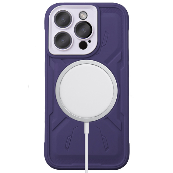 Чехол для iPhone 15 Pro Max, ERBORD Armor Mag, фиолетовый