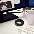 Резиновый браслет Softband для  Fitbit Charge 5 - Black