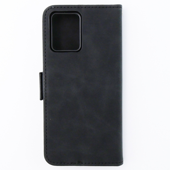 Футляр з клапаном для Motorola Moto G54 5G, Card Slot, чорний
