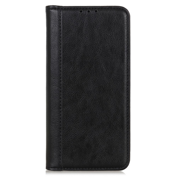 Чехол до Xiaomi 14 Ultra, Wallet Litchi Leather, чёрный