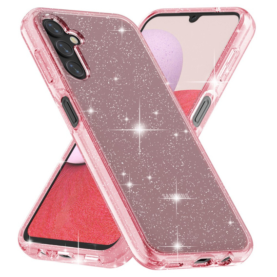 Чехол до Samsung Galaxy A14 4G/5G, Glittery Powder, розовый