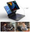 Чехол-клавиатура для iPad 7/8/9 10.2, Dexnor Magnetic Keyboard Touchpad, чёрный