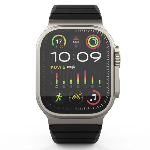 Магнітний ремінець для Apple Watch 1/2/3/4/5/6/7/8/9/SE/ULTRA/ULTRA 2 42/44/45/49мм