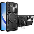 Бронированный чехол для Samsung Galaxy A54 5G, CamShield Slide, чёрный