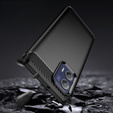 Чехол до Motorola Moto G73 5G, Carbon, чёрный