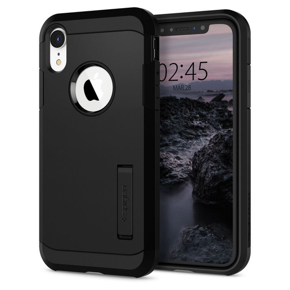 Чехол Spigen до iPhone XR, Tough Armor, чёрный