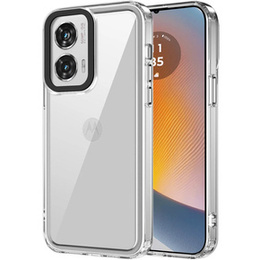Чехол до Motorola Edge 50 Fusion 5G, Fusion Hybrid, прозрачный