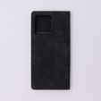 Чохол для Motorola Edge 40, ERBORD Vintage, гаманець з клапаном, чорний