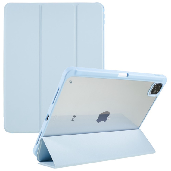 Чехол для iPad Pro 12.9" 2022/2021/2020 (6/5/4 gen.), Smartcase Hybrid, с местом для стилуса, синий