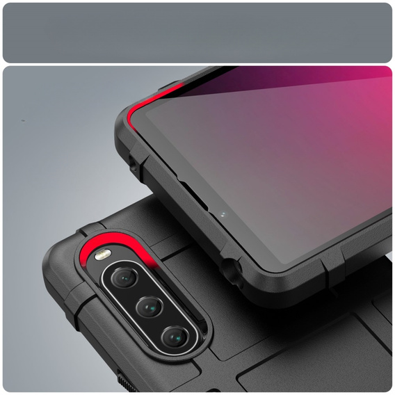 Чoхол до Sony Xperia 10 V, Rugged Shield, чорний