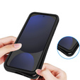 Чoхол Shockproof до Samsung Galaxy S24 FE, із захисним екраном, чорний