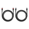 Baseus Cafule USB-C - USB-C 100W кабель 1м - комплект из 2 шт