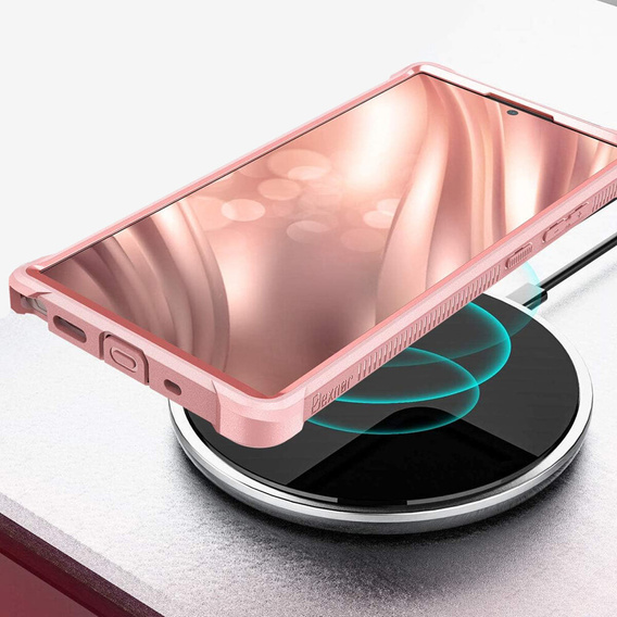 Бронированный чехол для Samsung Galaxy Note 20 Ultra, Dexnor Full Body, розовый rose gold