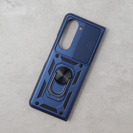 Чохол NOX Camera Slide Samsung Galaxy Z Fold5 5G, CamShield Slide, синій