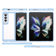 Чехол ERBORD для Samsung Galaxy Z Fold 4 5G, Hybrid Case, Baby Blue