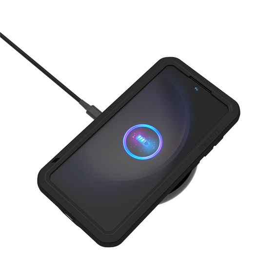 Броньований чохол із загартованим склом для Samsung Galaxy S25 FE