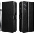 Откидной чехол для TCL 40 NxtPaper, Crazy Horse Wallet, чёрный