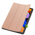 Чехол для Lenovo Idea Tab 11" 2025 TB336FU TB336ZU, подставка, Smartcase с держателем стилуса, розовое золото