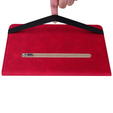 Чехол до Lenovo Tab M9, Wallet Pen Slot, красный