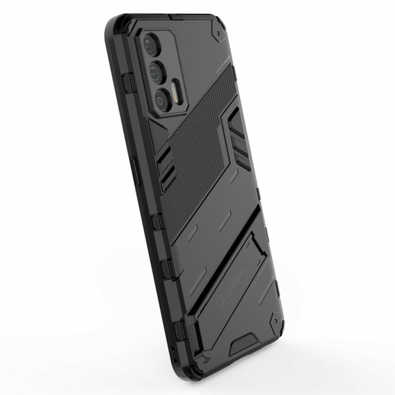 Чехол для Realme GT 5G, Military kickstand, синий