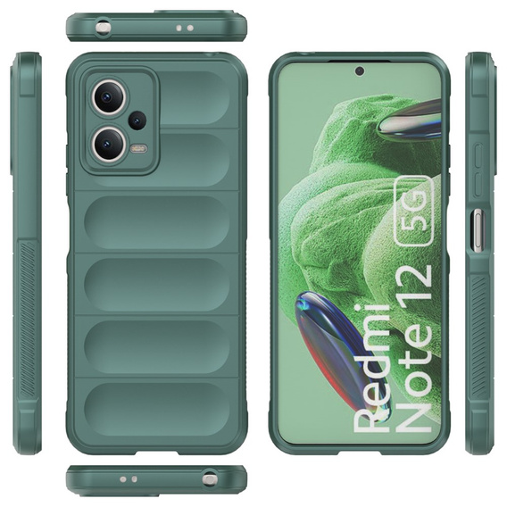 Чoхол до Xiaomi Redmi Note 12 5G / POCO X5 5G, Gaming Shockproof, зелений