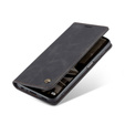 Чехол CASEME для Samsung Galaxy A04S / A13 5G, Leather Wallet Case, чёрный