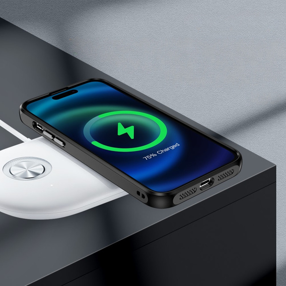 Чохол для iPhone 14 Pro, ERBORD Impact Guard, MagSafe, чорний