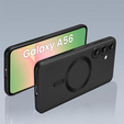 Чехол для Samsung Galaxy A56, ColorMag, для MagSafe, чёрный + закаленное стекло 9H