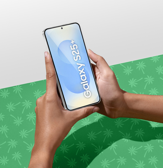 Закаленное стекло 5D Full Glue Smart Palm для Samsung Galaxy S24+/S25+