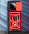 Чехол NOX Camera Slide Realme GT 7 Pro, CamShield Slide, красный