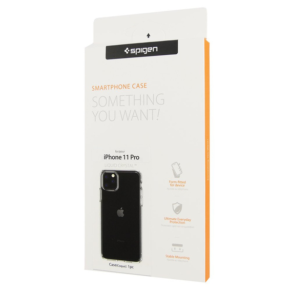 Чехол Spigen до iPhone 11 Pro, Liquid Crystal, прозрачный