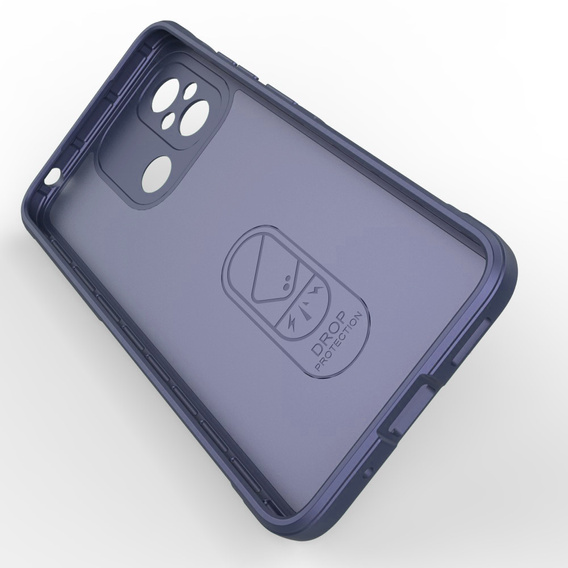 Чoхол до Xiaomi Redmi 12C, Gaming Shockproof, темно-синій