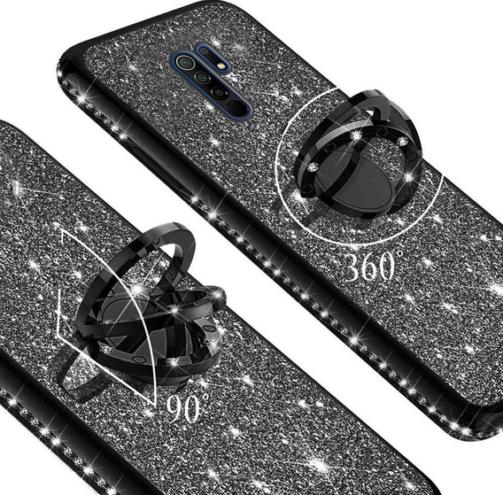 Чехол Bling до Xiaomi Redmi 9, Black