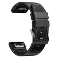 Кожаный ремешок Quickfit для часов Garmin Fenix 5X/6X/6X PRO/7X