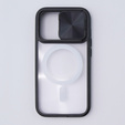 Чoхол до iPhone 15 Pro, Slide Camera Magsafe, чорний
