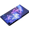 Чехол до Samsung Galaxy Tab A7 10.4 2020 T500 T505, butterflies, фиолетовый