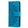 Откидной чехол для Samsung Galaxy A05s 4G, Mandala, синий