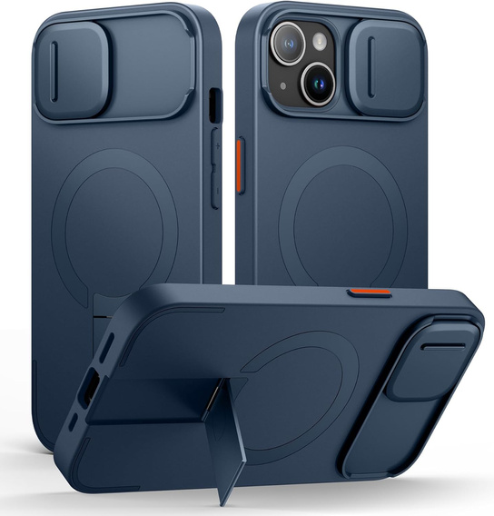 Чехол для iPhone 13/14 Suritch Shockproof, Suritch Shockproof, для MagSafe, розовый