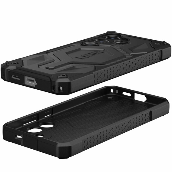Чoхол Urban Armor Gear до Galaxy S24, Monarch Pro MagSafe, чорний