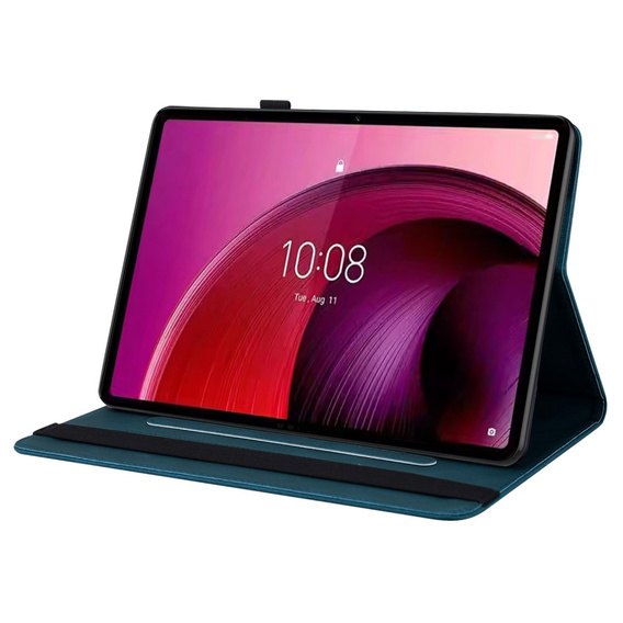 Чохол для Lenovo Tab M11, Butterfly, темно-синій