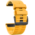 Силиконовый ремешок для Fitbit Inspire 3, Red Garmin Fenix 22mm, Yellow