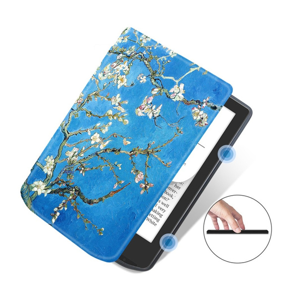 Чехол для PocketBook Verse / Verse Pro, Smartcase, sakura