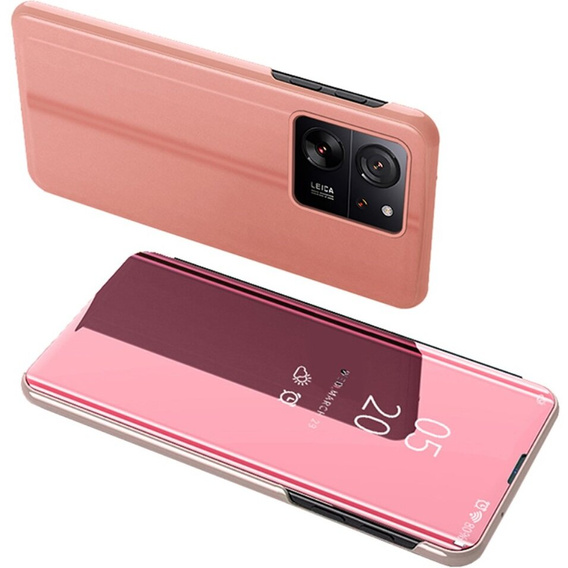 Чoхол до Xiaomi 13T / 13T Pro / Redmi K60 Ultra, Clear View, рожевий rose gold