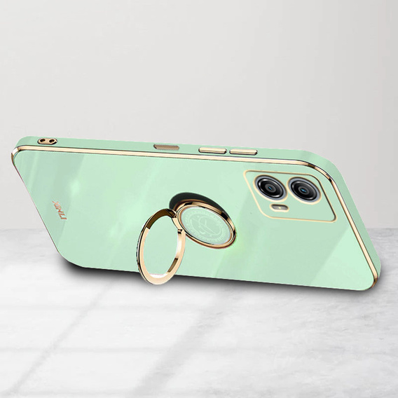 Чoхол до Motorola Moto G53 5G, Electro Ring, м'ятний 