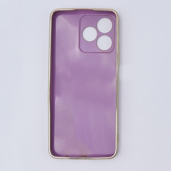 Чохол для Realme C51, Glamour CamShield, фіолетовий