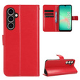 Откидной чехол для Samsung Galaxy A26, Crazy Horse Wallet, красный