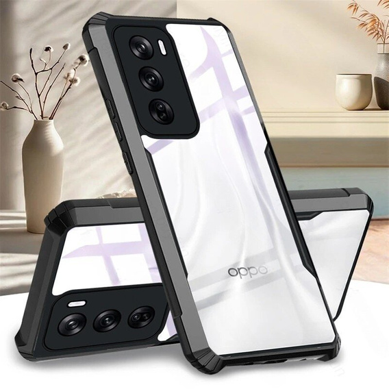 Чoхол до Oppo Reno 12 Pro, AntiDrop Hybrid, чорний