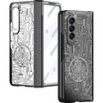 Чохол для Samsung Galaxy Z Fold 5 5G, Mechanical Legend, чорний